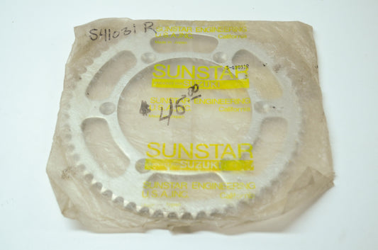 NEW Sunstar Suzuki Sprocket 59T 1975-1978 RM125 64511-41030 NOS