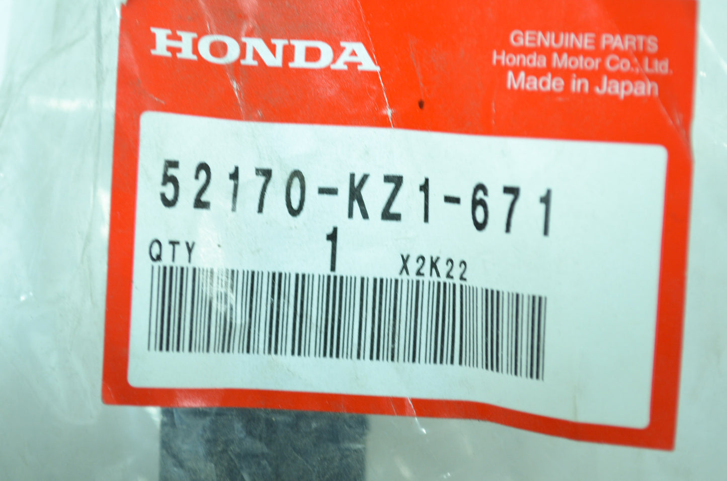OEM Honda 52170-KZ1-671 Chain Slider NOS