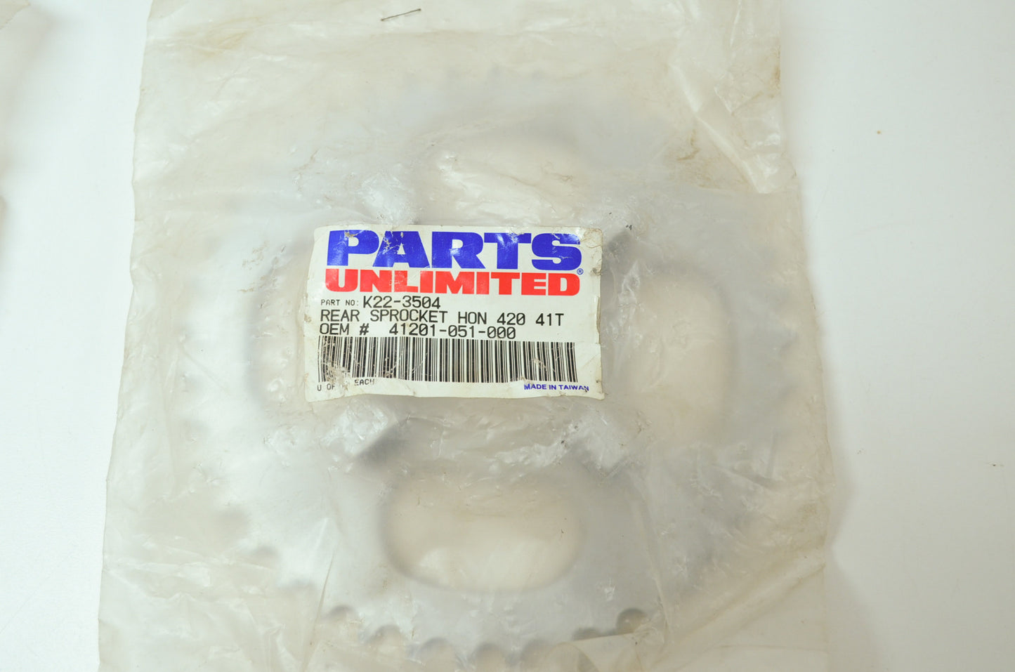 NEW Parts Unlimited Honda Sprocket 41T MTX 50 ST50 41201-051-000 NOS
