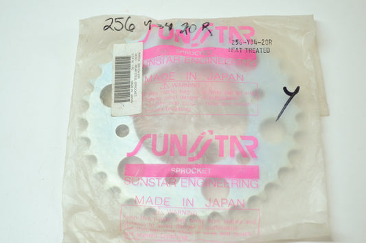 NEW Sunstar Yamaha Sprocket 34T TX650 XS1 XS2 XS650 256-25434-20-33 NOS