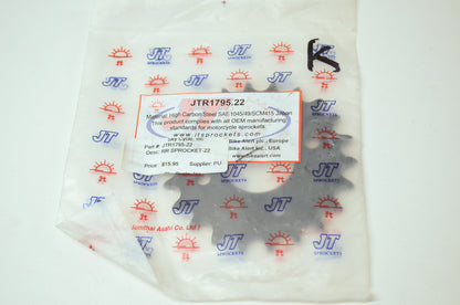 NEW JT Sprockets Kawasaki Sprocket 22T 2003-2006 KSF80 KFX80 JTR1795.22 NOS