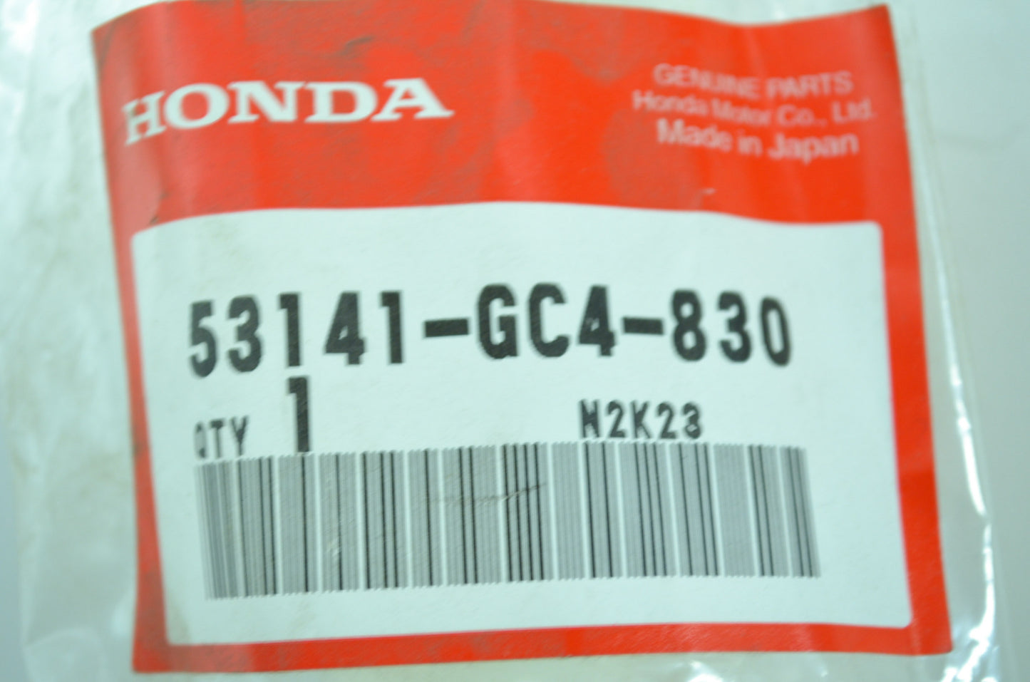 OEM Honda 53141-GC4-830 Throttle Grip Pipe NOS