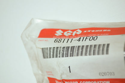 OEM Suzuki 68111-41F00 Fuel Tank Emblem NOS