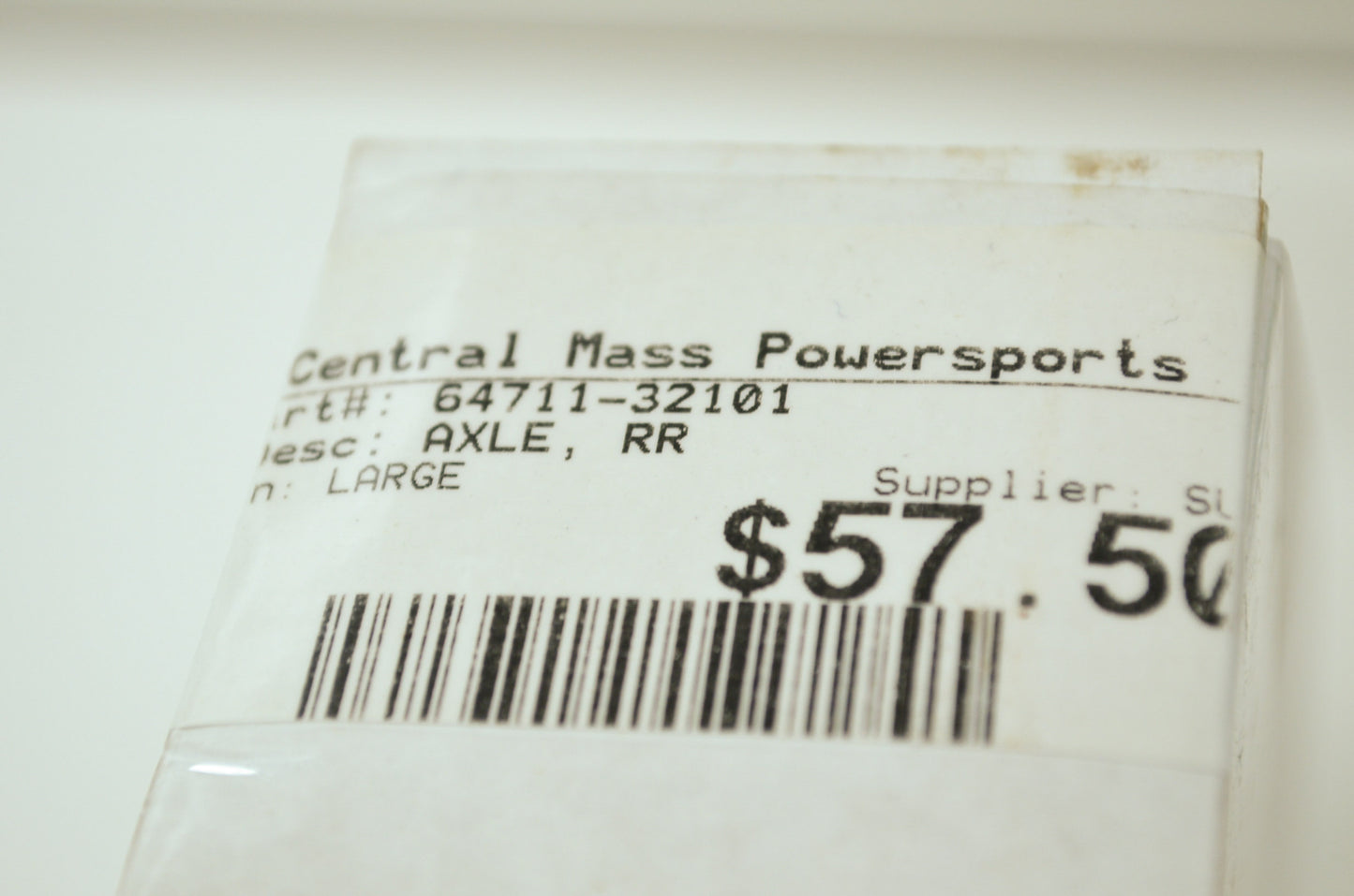 NEW OEM Suzuki Rear Axle TM250 TM400 RM250 RM370 GN250 64711-32101 NOS