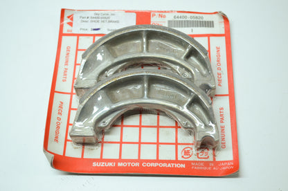 OEM Suzuki 64400-05820 Brake Shoe Set NOS