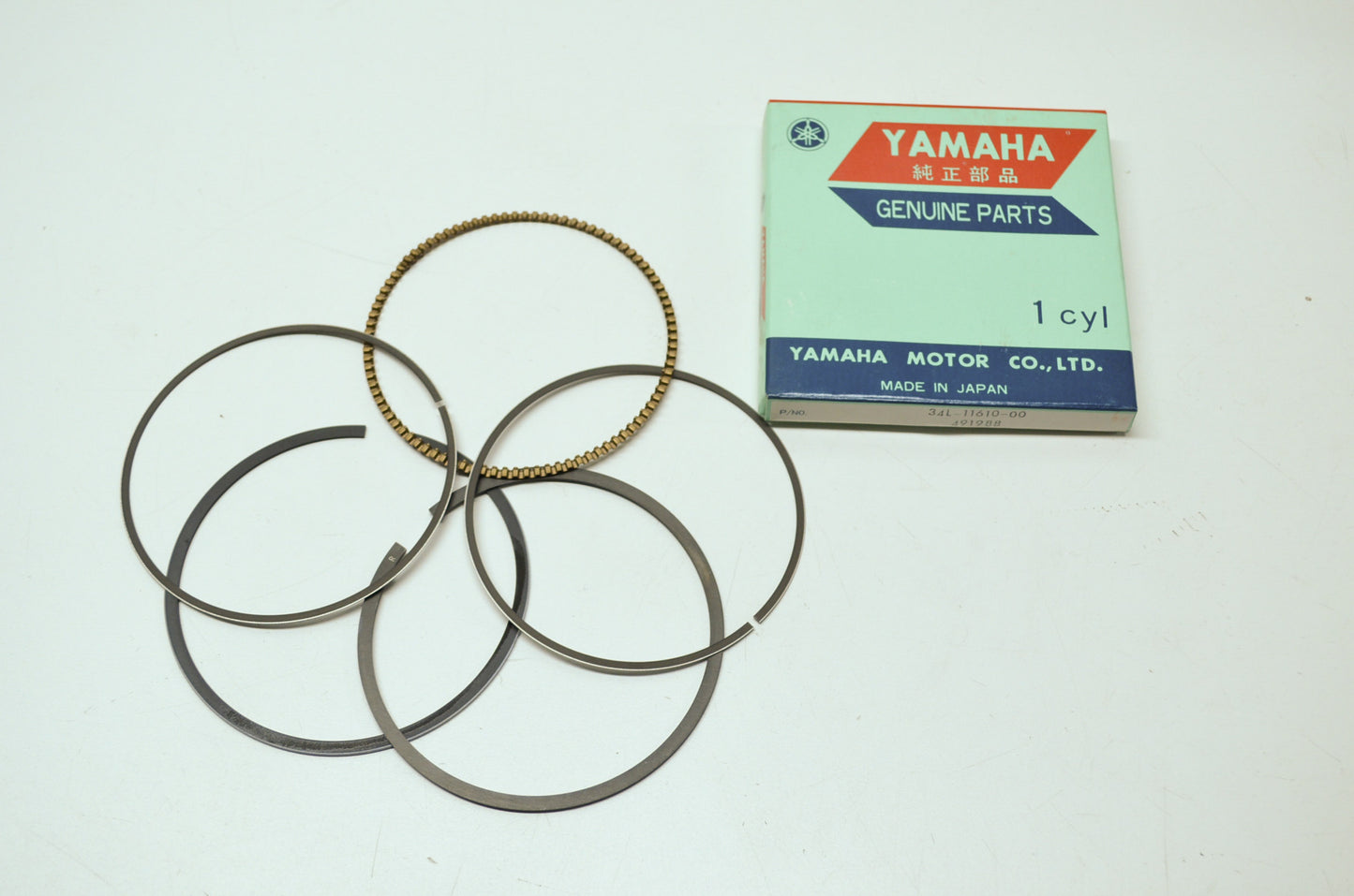 NEW OEM Yamaha Piston Ring Set Standard Grizzly Star Road XT600 34L-11610-00-00