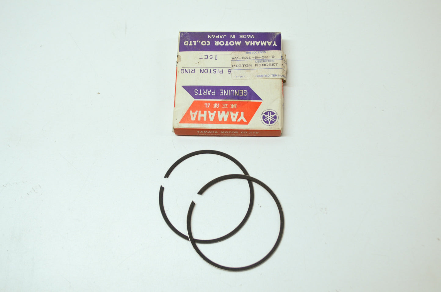 OEM Yamaha 56A-11601-10-00 Piston Ring 1st Set NOS
