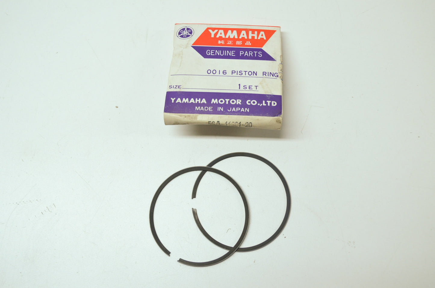OEM Yamaha 56A-11601-20-00 Piston Ring Set 2 NOS