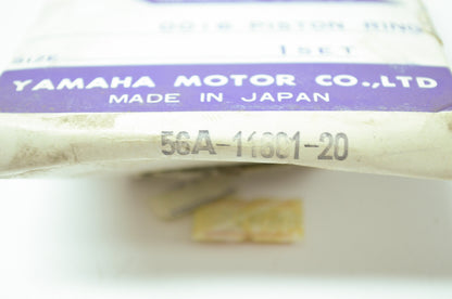 OEM Yamaha 56A-11601-20-00 Piston Ring Set 2 NOS