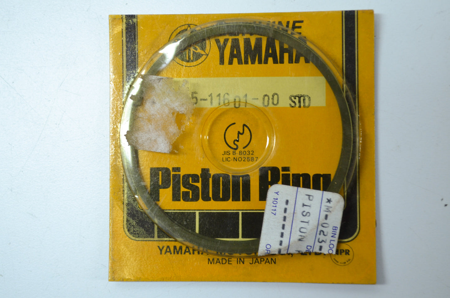 OEM Yamaha 5X5-11601-00-00 Piston Ring Set STD NOS