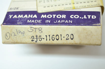 NEW OEM Yamaha Piston Ring Set 2nd OS 1976-1980 YZ80 5T8-11601-20-00 NOS