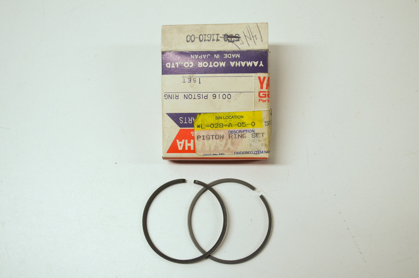 OEM Yamaha 5T0-11610-00-00 Piston Ring Set NOS