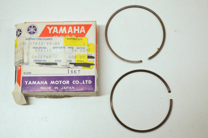 OEM Yamaha 3X3-11610-00-00 Piston Ring Set STD NOS