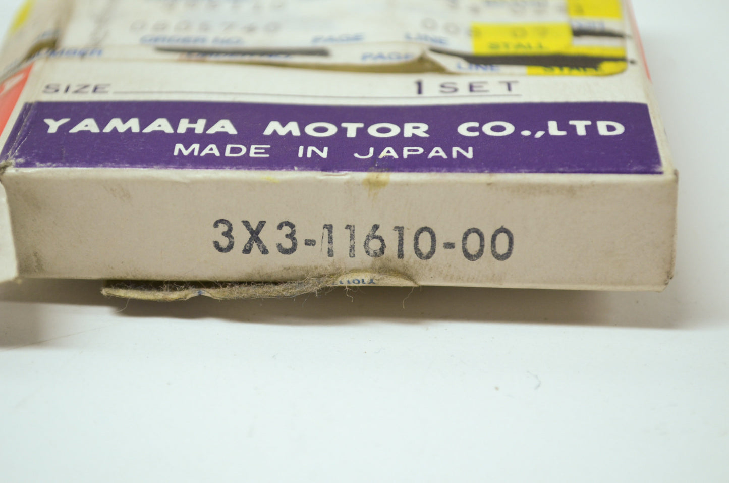 OEM Yamaha 3X3-11610-00-00 Piston Ring Set STD NOS