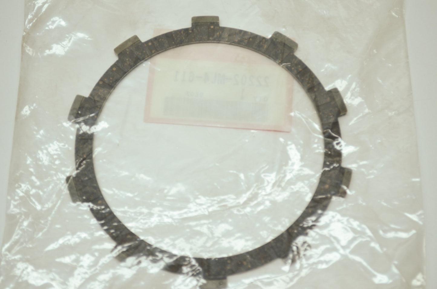OEM Honda 22202-ML4-611 Clutch Friction Disk B NOS