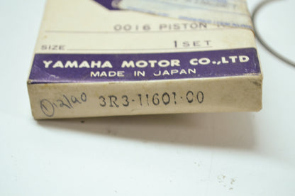 OEM Yamaha 3R3-11601-00-00 Piston Ring Set STD NOS
