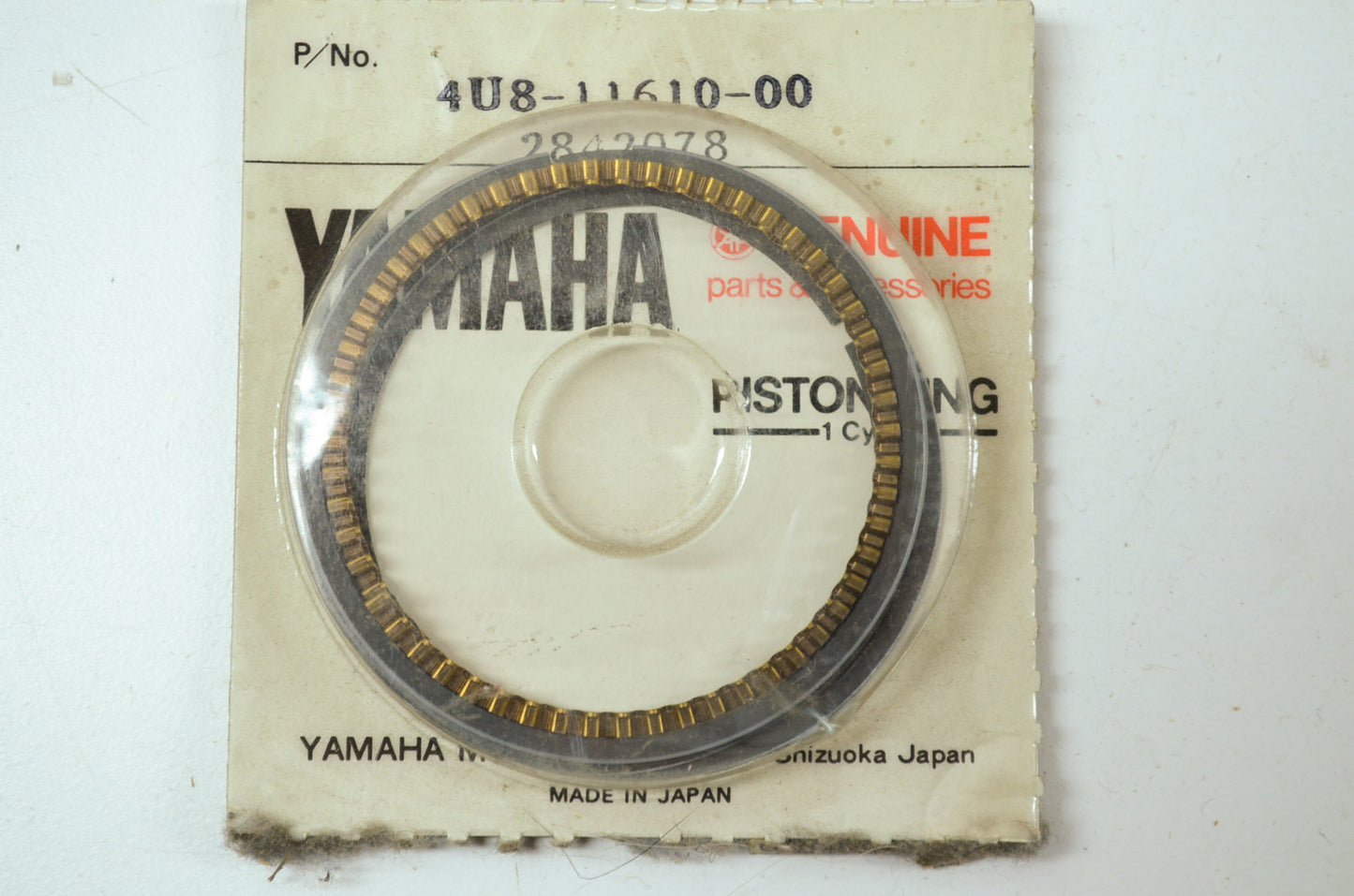 OEM Yamaha 4U8-11610-00-00 Piston Ring Set STD NOS