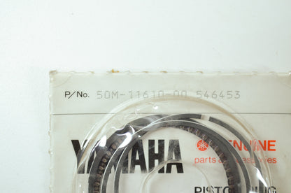 New OEM Yamaha 50M-11610-00-00 Piston Ring Set NOS