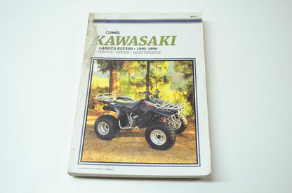 Used Clymer Kawasaki 1995-1999 Lakota KEF300 Manual 0-89287-730-8