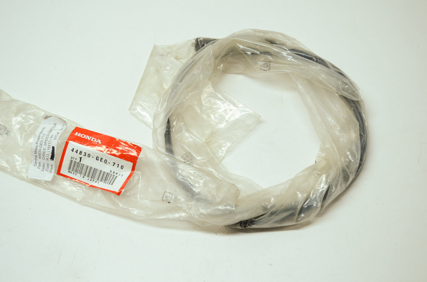 OEM Honda 44830-GE0-710 Speedometer Cable NOS