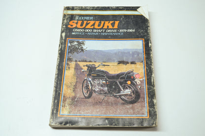 Used Clymer Suzuki 1979-1984 GS850-1100 Shaft Drive Manual 0-89287-305-1