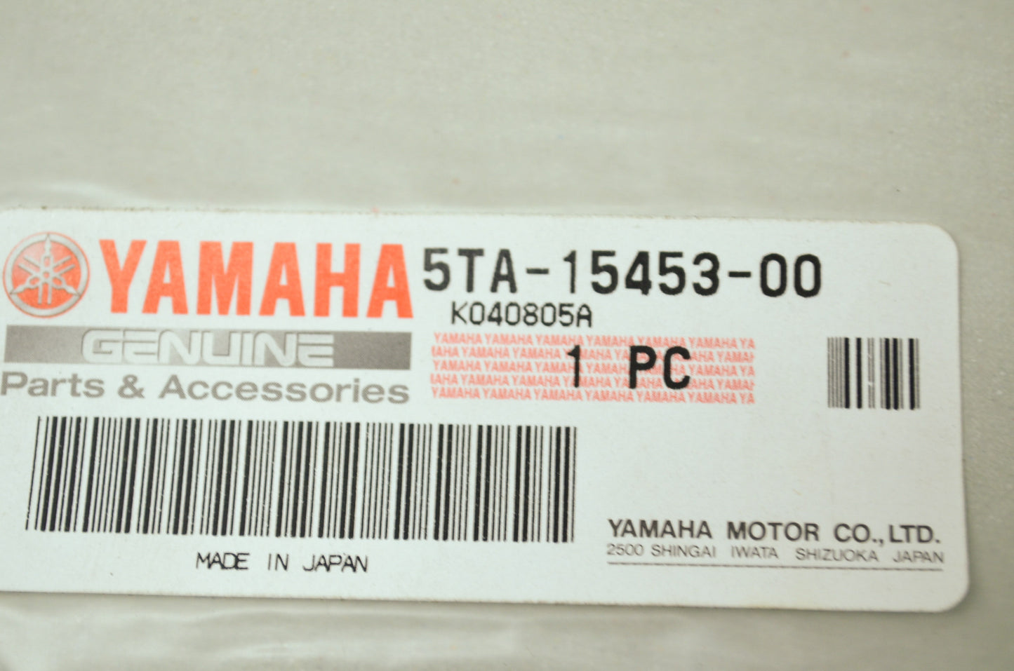OEM Yamaha 5TA-15453-00-00 Gasket NOS