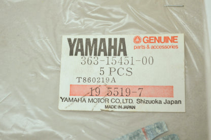 OEM Yamaha 363-15451-00-00 Crankcase Cover Gasket NOS