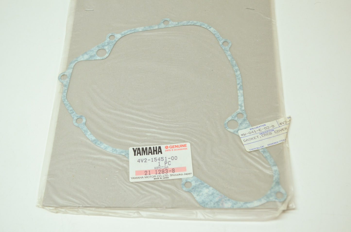 OEM Yamaha 4V2-15451-00-00 Crankcase Cover Gasket NOS