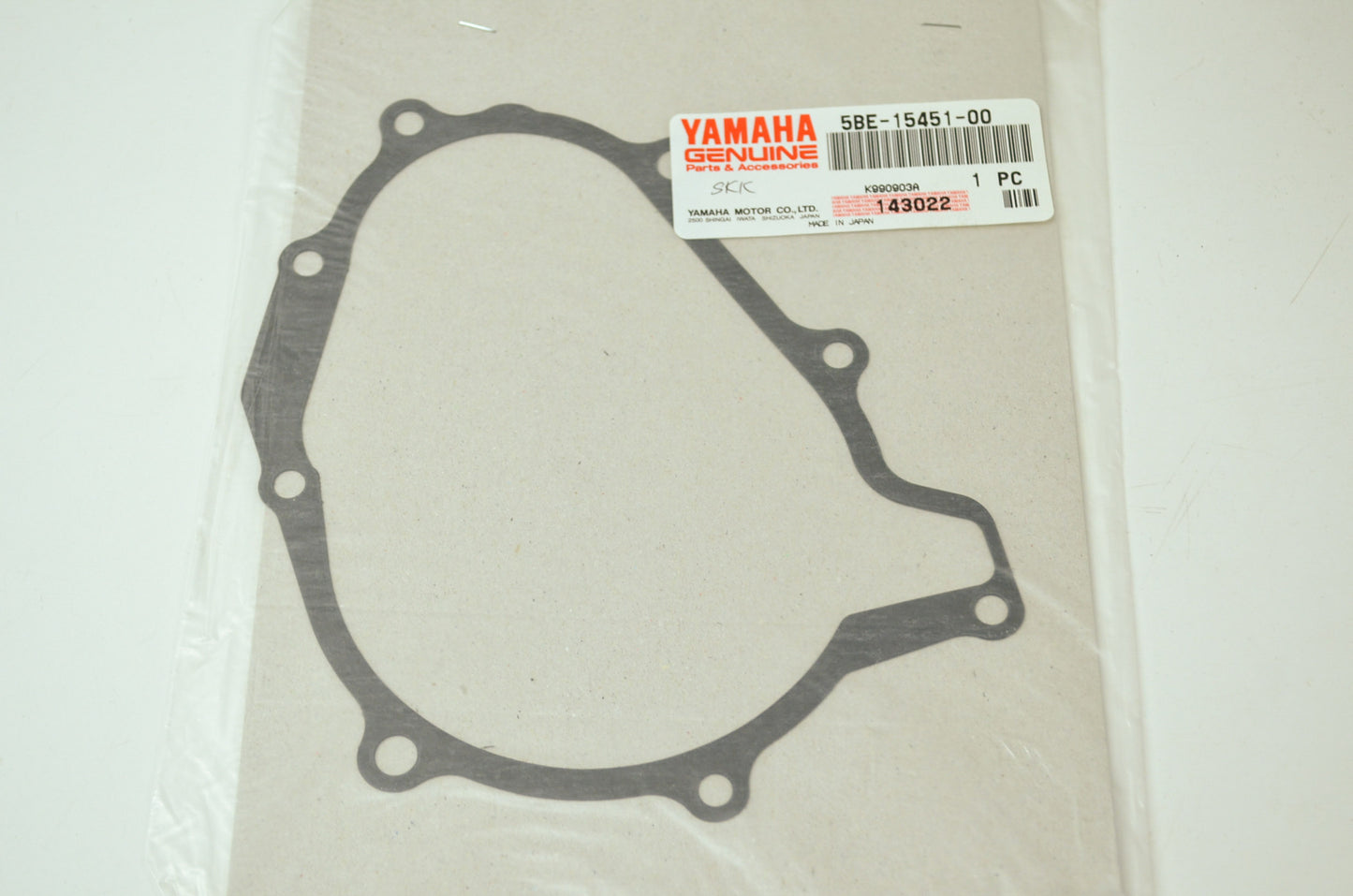 OEM Yamaha 5BE-15451-00-00 Crankcase Gasket NOS