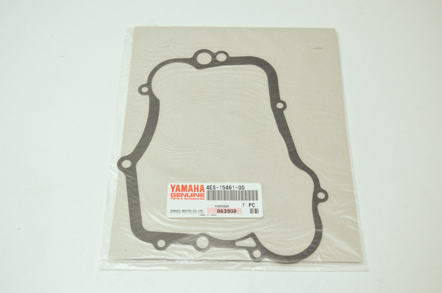 OEM Yamaha 4ES-15461-00-00 Crankcase Cover Gasket 2 NOS