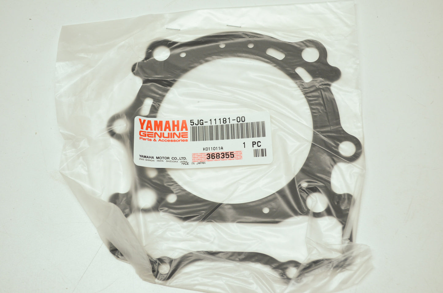 New OEM Yamaha 5JG-11181-00-00 Cylinder Head Gasket NOS