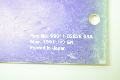 OEM Suzuki 1991 RM80S N Model Service Manual 99011-02B26-03A