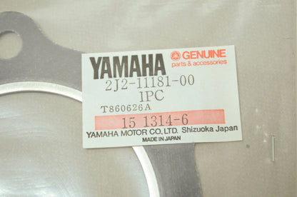 OEM Yamaha 2J2-11181-00-00 Cylinder Head Gasket 1 NOS
