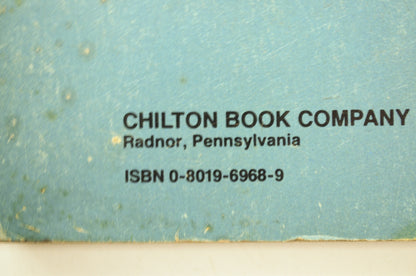 Chilton Honda 1969-1980 CB750 Manual 0-8019-6968-9