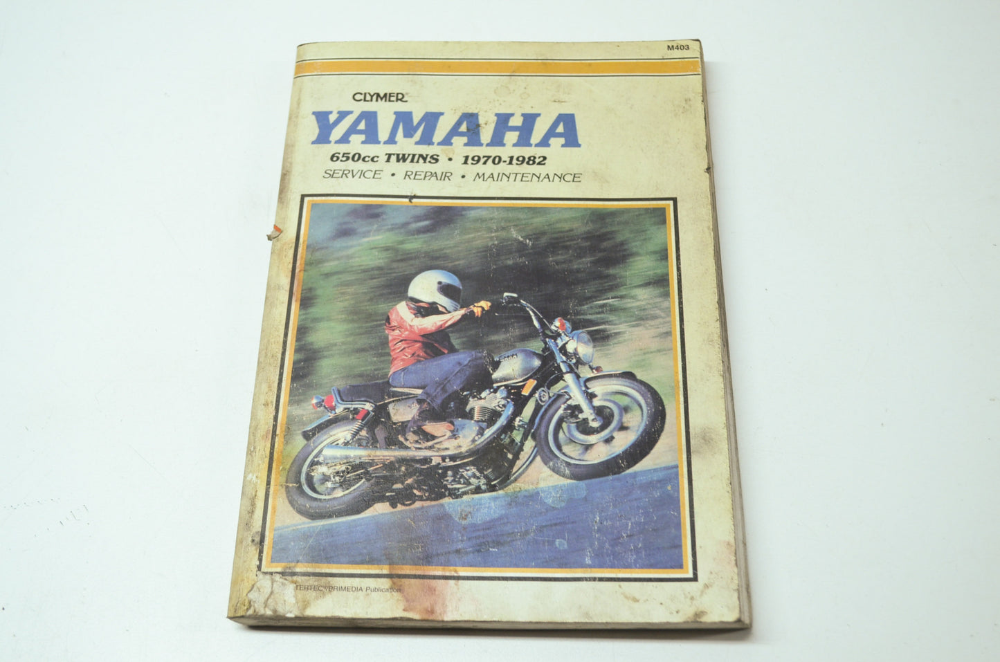 Used Clymer Yamaha 1970-1982 650 Twins Manual 0-89287-233-0