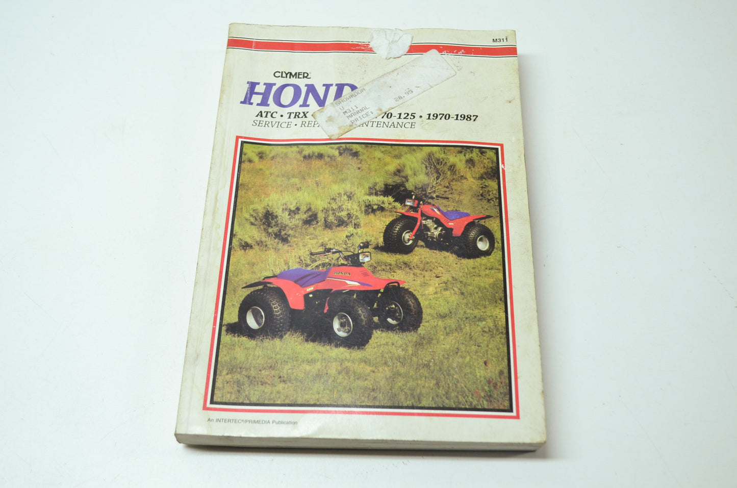 Used Clymer Honda 1970-1987 ATC TRX Fourtrax 70-125 Manual 0-89287-214-4