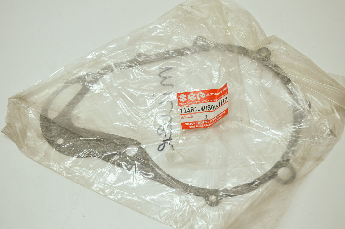 OEM Suzuki 11481-40300 Crankcase Gasket NOS