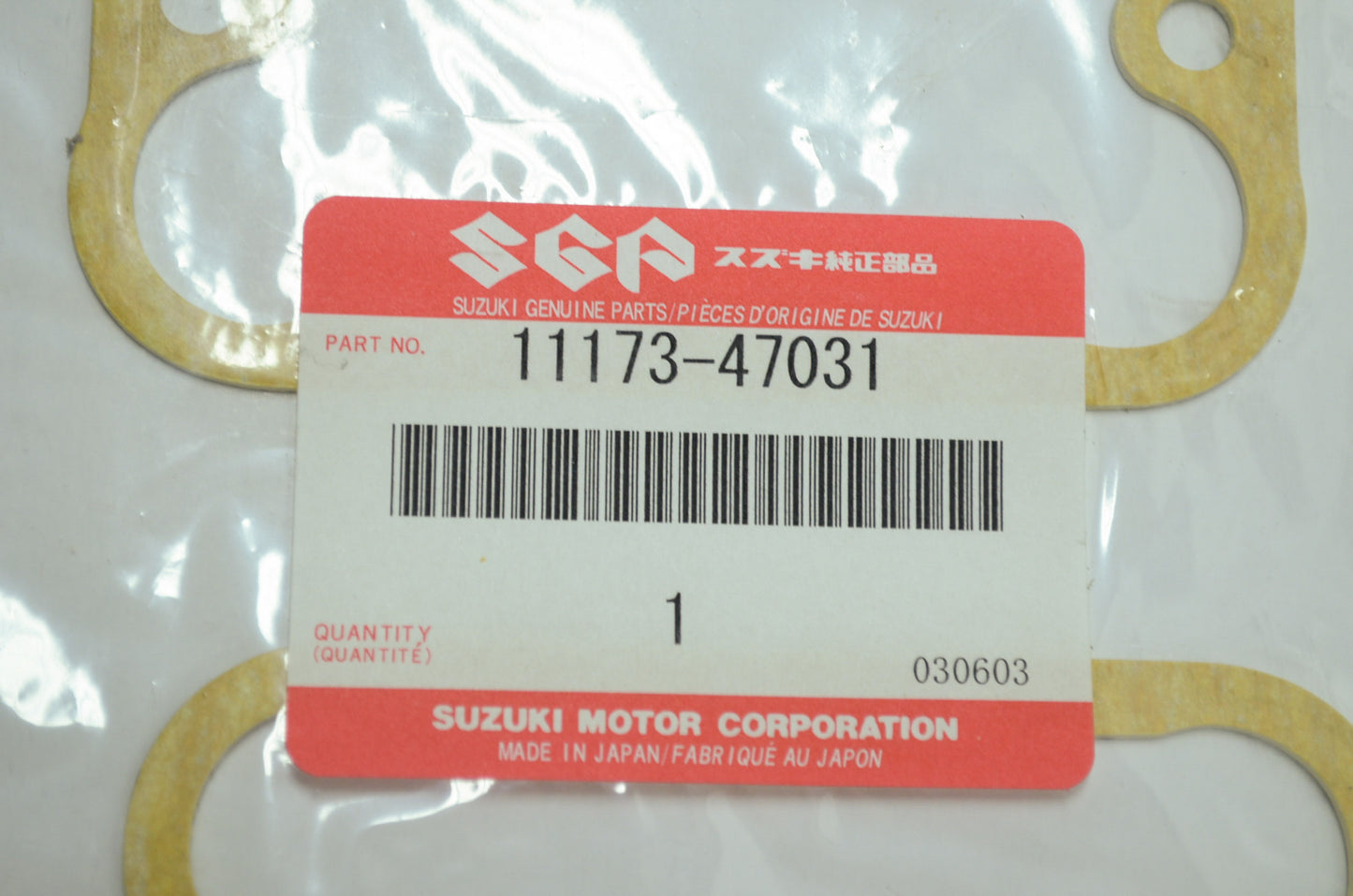 OEM Suzuki 11173-47031 Cylinder Head Gasket NOS