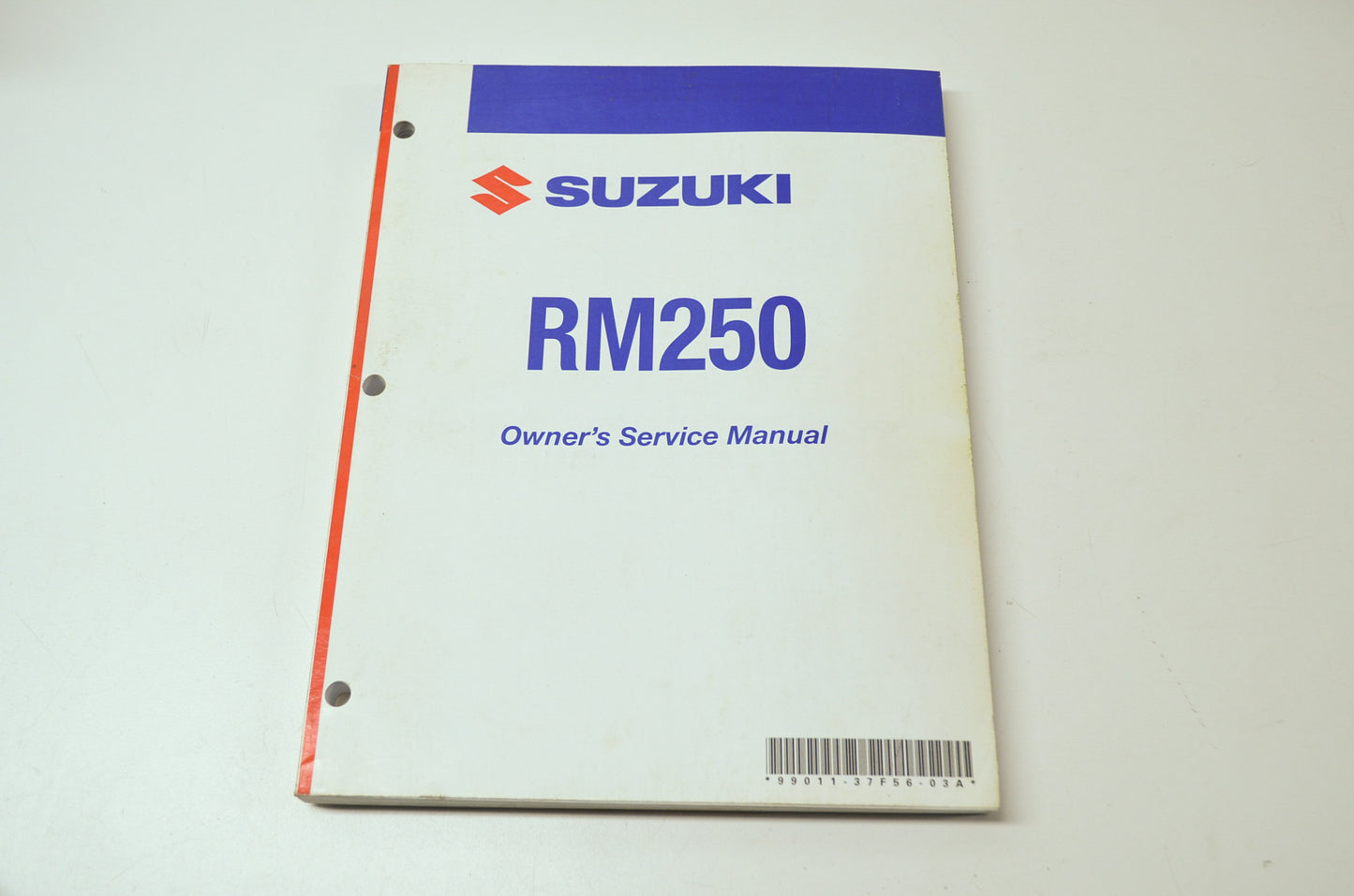 OEM Suzuki 99011-37F56-03A Owner's & Service Manual RM250K7 20