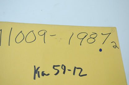 OEM Kawasaki 11009-1987 Generator Cover Gasket NOS