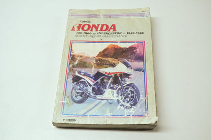 Clymer 0-89287-519-4 Honda 1983-1985 700-1000cc Interceptor Manual