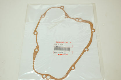 OEM Kawasaki 11009-1971 Clutch Cover Gasket NOS