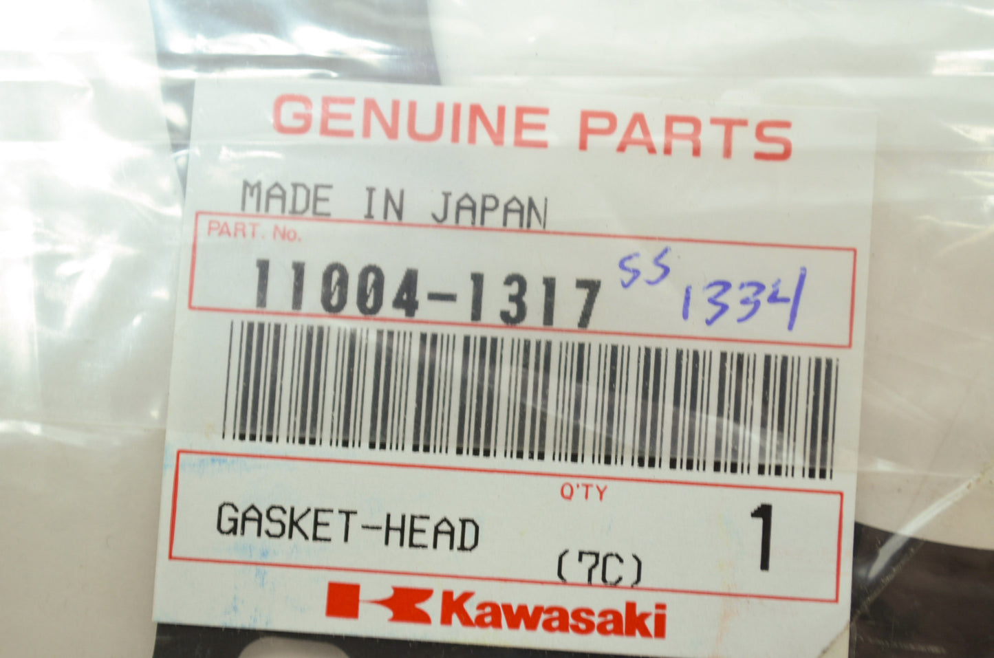 OEM Kawasaki 11004-1334 Head Gasket NOS