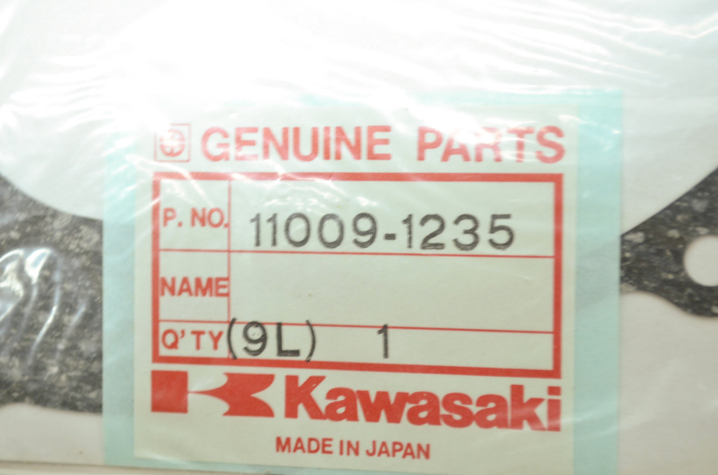 OEM Kawasaki 11009-1235 Clutch Cover Gasket NOS