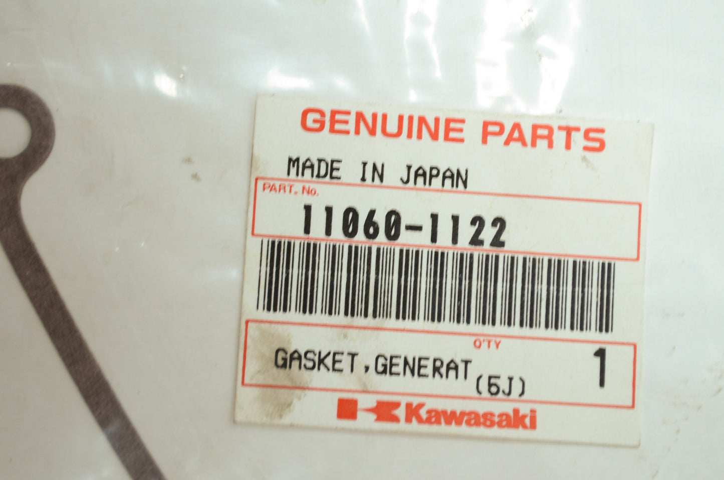 OEM Kawasaki 11060-1122 Generator Gasket NOS
