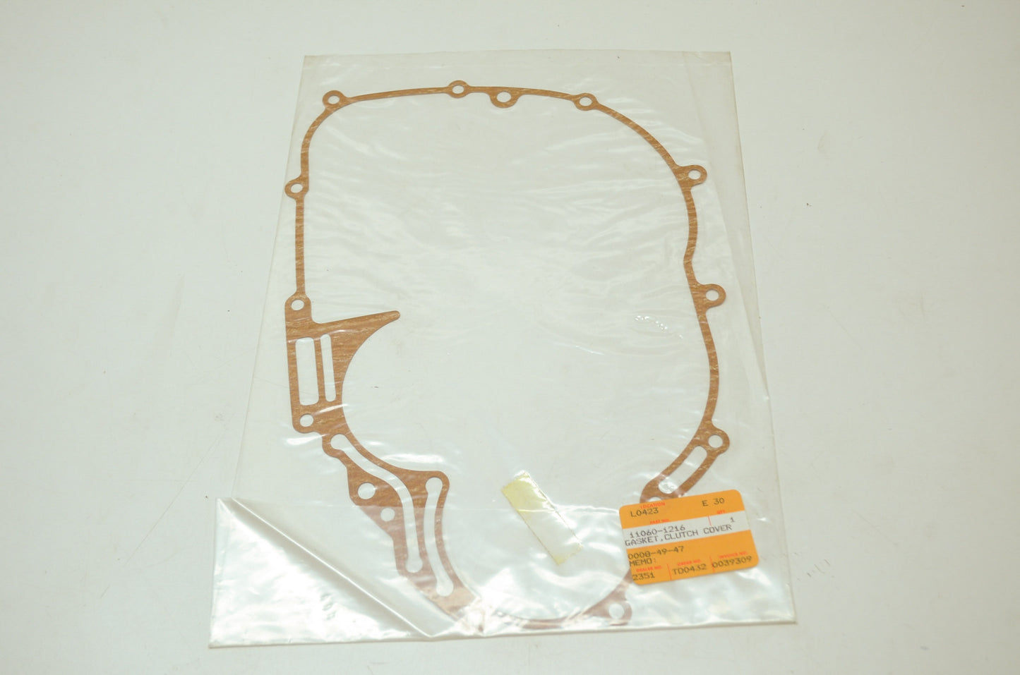OEM Kawasaki 11060-1216 Clutch Cover Gasket NOS