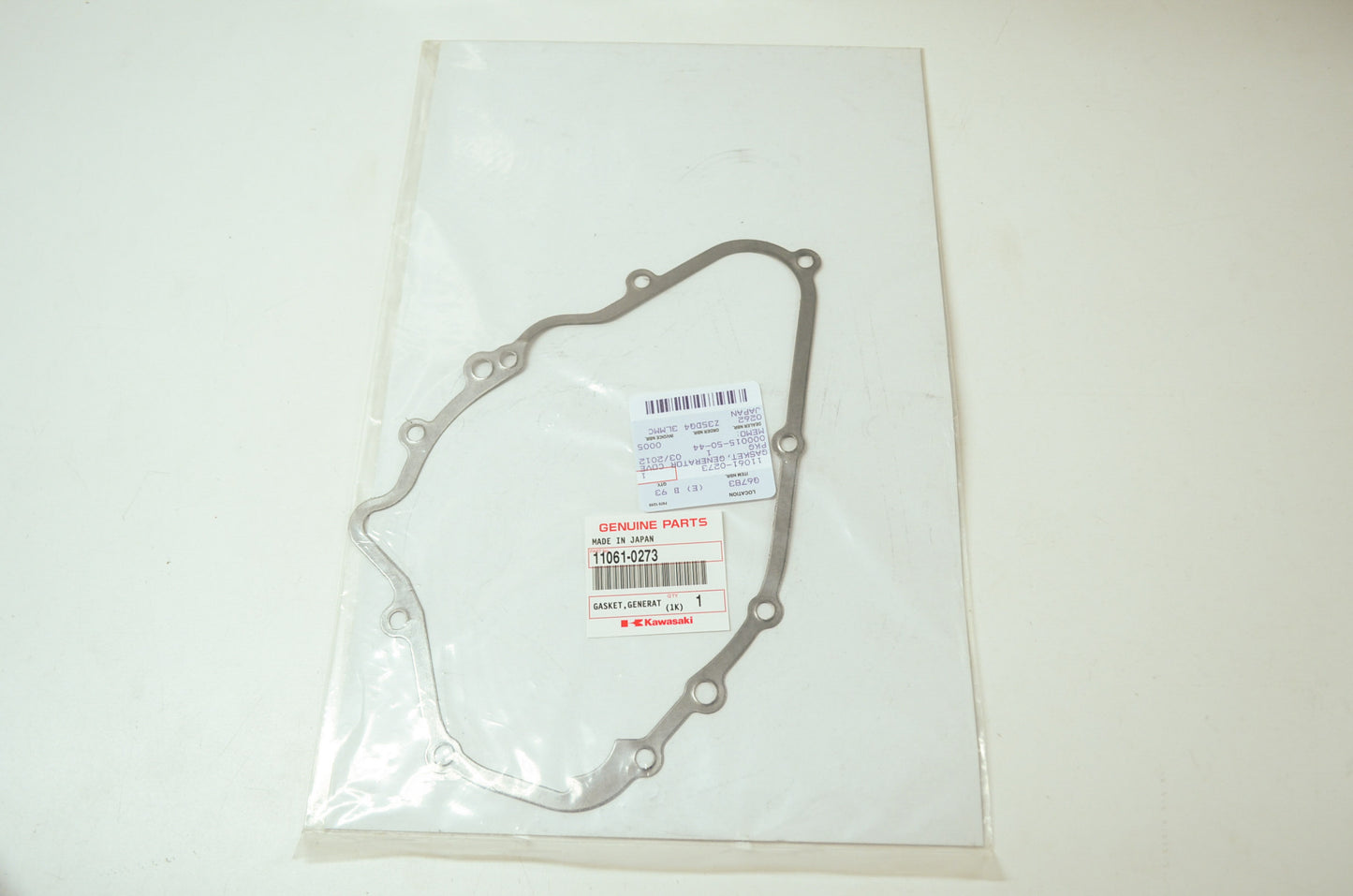 OEM Kawasaki 11061-0273 Generator Cover Gasket NOS