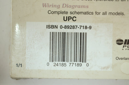 NEW OEM Clymer Kawasaki 1995-1998 VN800 Vulcan & Classic Manual 0-89287-718-9 NO