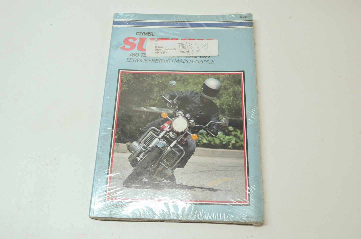 NEW OEM Clymer Suzuki 1972-1977 380-750 Triples Manual 0-89287-285-3 NOS