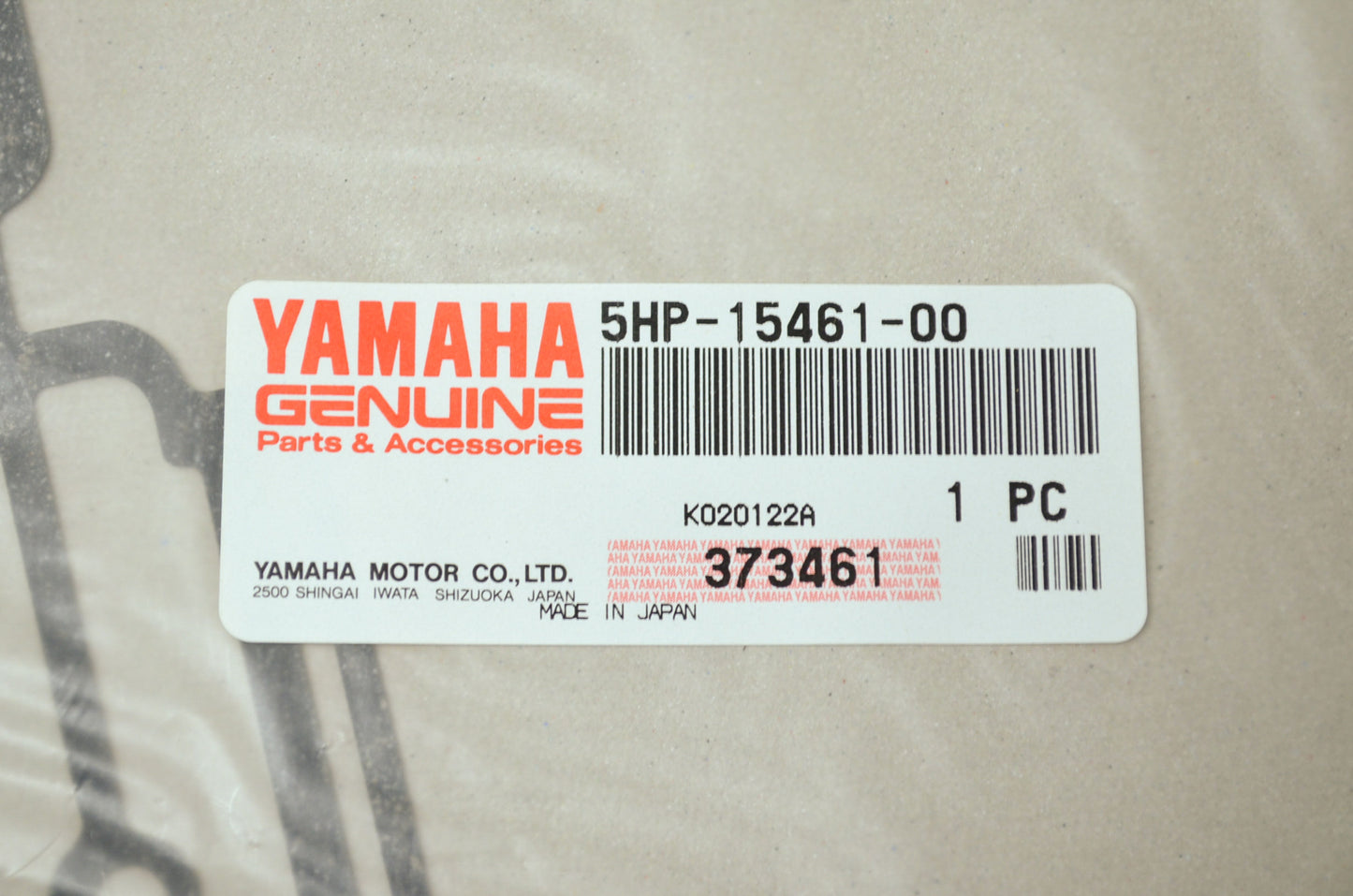 OEM Yamaha 5HP-15461-00-00 Crankcase Gasket NOS